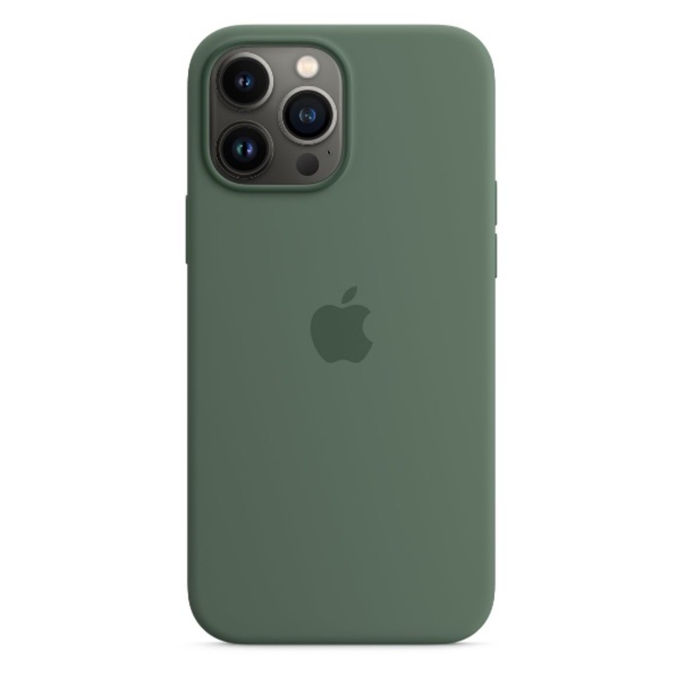 Apple iPhone 13 Pro Max Silicone Case with MagSafe Eucalyptus